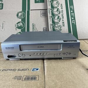 Emerson DA-4 Head VCR Player/Recorder - Model EWV404 - Working Condition